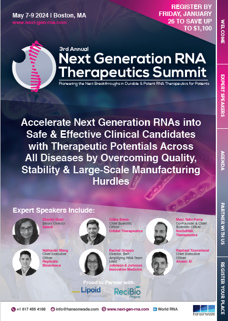 Full Event Guide 3rd Next Generation RNA Therapeutics